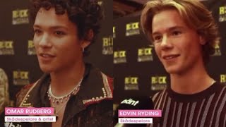 Omar Rudberg amp Edvin Ryding interview at Rockbjörnen 2021 English subs available [upl. by Iand]