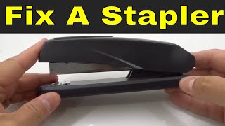 How To Fix A Stapler That Doesnt WorkEasy Instructions [upl. by Haerdna]