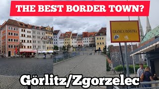 THE BEST BORDER TOWN IN EUROPE  VISITING GÖRLITZ amp ZGORZELEC [upl. by Carma]