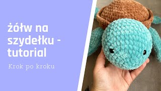 🐢Żółwik na szydełku tutorial krok po krok [upl. by Valery]