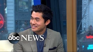 Crazy Rich Asians star Henry Golding dishes on Blake Lively and Anna Kendrick [upl. by Nyladnewg773]