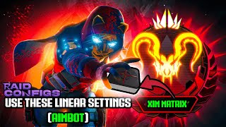 XIM Matrix Linear Settings Apex Legends [upl. by Einafit]