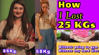 My Weight Loss Journey from 86kg to 58kgLose Belly Fat In 7Days At HomeDiet Plan to lose weight [upl. by Veronica360]