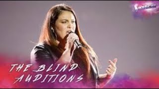 Blind Audition Erin Whetters  And Im Telling You Im Not Going  The Voice Australia 2018 [upl. by Yduj]