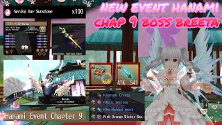 toram online  new event hanami chapter 9 boss breeta gameplay review all drop  Yusagi [upl. by Wawro]