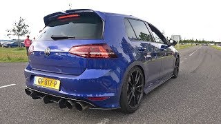 BEST OF VOLKSWAGEN GOLF GTI  R EXHAUST SOUNDS [upl. by Callum276]