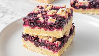 EASY Blueberry Pie Bars So tasty [upl. by Nyleaj731]