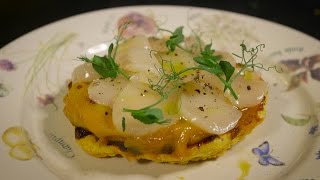 Tarte Tartin met witlof sinaasappel en coquille [upl. by Lonyer]