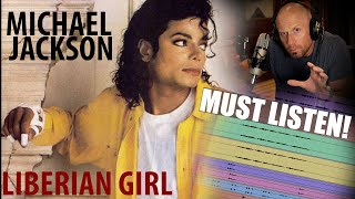 Michael Jackson LIBERIAN GIRL Original Studio Multitracks Listening Session amp Analysis [upl. by Annayi]