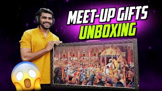 Unboxing Meetup Gifts with Shreeman [upl. by Aneerhs965]