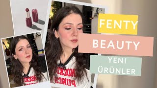 YENİ FENTY BEAUTY GLOSS BOMB STIX RUJLARI DENEDİM  İlk İzlenim [upl. by Dlabihcra]