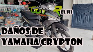 Daños de la Yamaha Crypton 115 FI 😱 Mira este Video [upl. by Annaid]