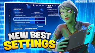 NEW BEST Nintendo Switch SETTINGS amp Sensitivity For Fortnite Chapter 5 [upl. by Matejka]