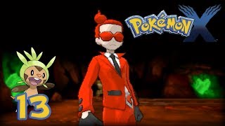 Pokémon X  Cap13 ¡La Cueva Brillante y el Team Flare [upl. by Gershom]