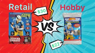 Retail vs Hobby 2024 Score Football Opening [upl. by Korwin]