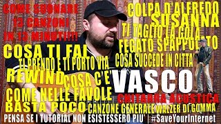 Tutorial  Come suonare 13 canzoni di Vasco in 13 minuti  Articolo 13  SaveYourInternet [upl. by Minda]