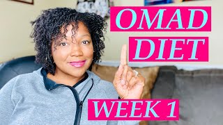 OMAD Diet Week 1 Results October OMAD Challenge [upl. by Boyse]