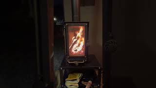 Mill Tiny Stove S comping vanlife motorhomestovefireplace [upl. by Norahc639]