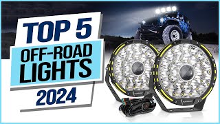 Top 5 Best OffRoad Lights 2024 [upl. by Kurtz762]