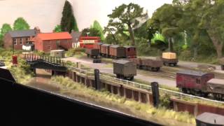 H0 layout Outwell Village of Neil Rushby [upl. by Anairotciv]