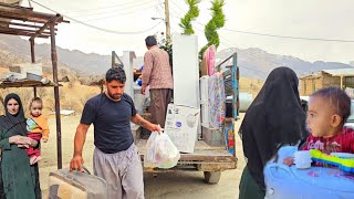 Everyday Nomadic Life Saifullah and Arad in Winter Nature [upl. by Sedgewick]