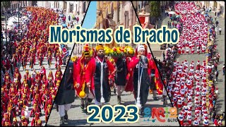 Morismas de Bracho 2023 MAS DE 30 MIL PARTICIPANTES DESFILANDO EN ZACATECAS PARTE 1 [upl. by Yrad]