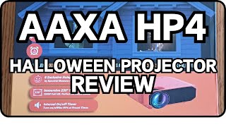 AAXA HP4 Halloween Projector Review [upl. by Ttevi]