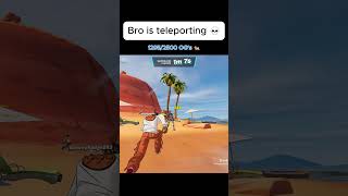 Bro is teleporting 💀 fortniteshorts fortnite [upl. by Davin]