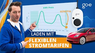 Flexible Stromtarife wie aWATTar oder Tibber EAuto GÜNSTIG laden mit dem goe Charger [upl. by Amlas]