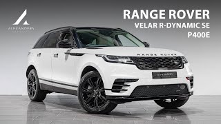 Range Rover Velar RDynamic SE P400e  Walkaround [upl. by Hsiri]