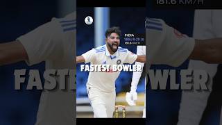 Mohammed Siraj bowling 1816 KPH  cricket ict bgt ytshorts [upl. by Asereht986]