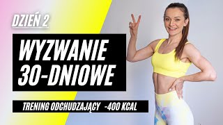 WYZWANIE 30DNIOWE🔥2 Trening odchudzający o średniej intensywności  BRZUCH [upl. by Zak578]