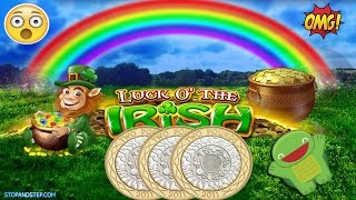 Luck o the Irish Slot Machine  BIG SPIN [upl. by Brottman916]