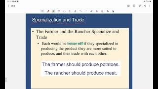 Ch 3 Interdependence and Gains from Trade [upl. by Eleirbag188]