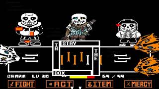 Undertale Ink Sans Full Fight Version 030 [upl. by Lowe]