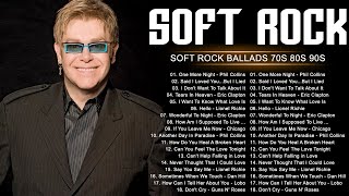 Soft Rock Songs 70s 80s 90s Full Album Elton John Rod Stewart Phil Collins Air Supply Bee Gees [upl. by Ralli18]