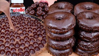 ASMR MALTESERS KITKAT CHOCOLATE DOUGHNUTS MAGNUM HAAGENDAZ ICE CREAM DESSERT MUKBANG먹방EATING SOUNDS [upl. by Remled765]