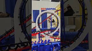 REALISTIC Model Roller Coaster  IAAPA Expo 2024 [upl. by Brett]