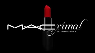 MEET NEW M·A·CXIMAL SILKY MATTE LIPSTICK  MAC Cosmetics [upl. by Anneiv]