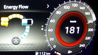 Nissan Qashqai ePower Hybrid acceleration 060 mph 0100 kmh 0175 kph top max speed GPS 190 HP [upl. by Donoho760]