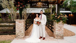 Lynch Wedding  The Delamater House New Smyrna FL [upl. by Odraleba20]