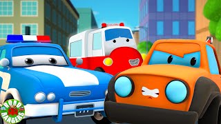 Inside Job  More Vehicle Videos amp Kids Stories [upl. by Eilitan687]