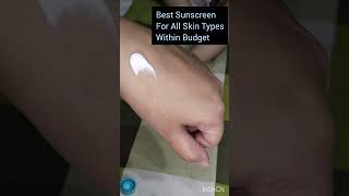 Aqualogic Sunscreen SPF 50 REVIEW aqualogica sunscreen makeupreview honestreview shortvideo [upl. by Hassin]