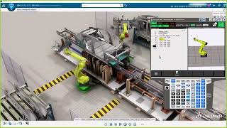 DELMIA Robotics ile Sanal Robot Kontrolörü Simülasyon amp Programlama [upl. by Cahilly]