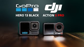 DJI Action 5 PRO vs GoPro Hero 13 Black [upl. by Chaiken]