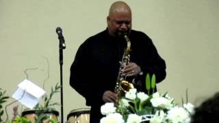 My Fathers Funeral Blessed Assurance Alto Saxophone Solo [upl. by Naejeillib]