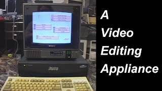 MacroSystem Casablanca Avio video editing system Early 2000s [upl. by Andros]