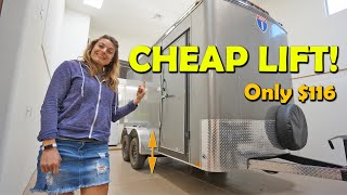 Trailer RV Lift  Easy  CHEAP  Dexter Axle Leaf Spring Over Under Conversion Kit [upl. by Nylatsirk58]