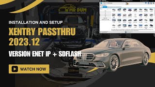 Installation and Setup Xentry PassThru 202312  MrDum Auto [upl. by Coop146]