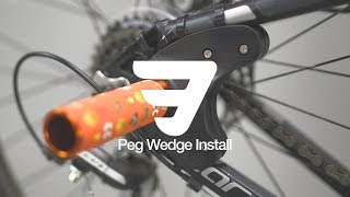 How To Install Mafia Peg Wedge Pegs on MTB [upl. by Xed]